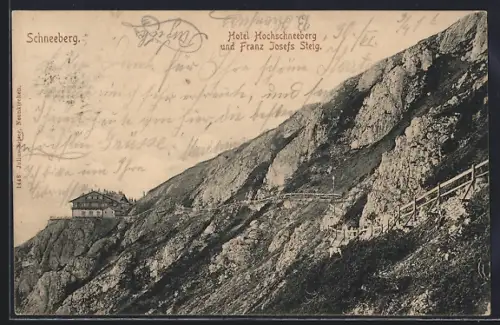 AK Hochschneeberghütte, Franz Josefs Steig