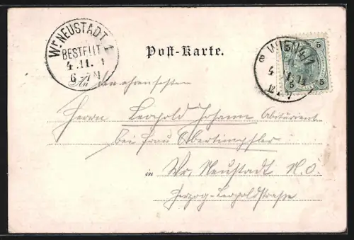 AK Wien I, Gemälde im Rathauskeller