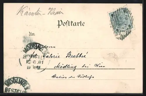 AK Millstatt, Teilansicht von der Steinschicht aus