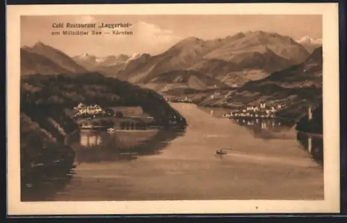 AK Millstatt /Millstätter See, Cafe Restaurant Laggerhof