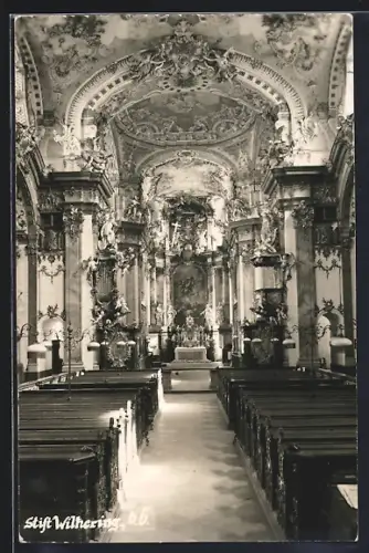 AK Wilhering /O. Ö., Stift, Innenansicht