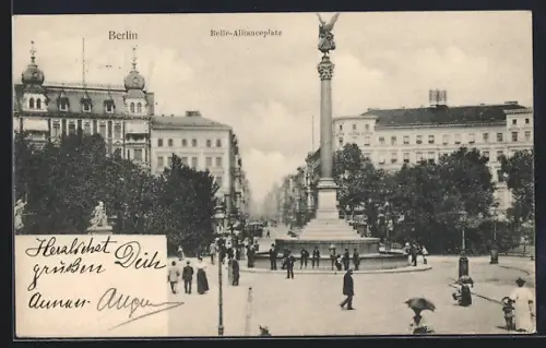 AK Berlin-Kreuzberg, Berlin-Alliance-Platz