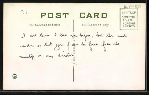 AK Kriegsschiff USS Nebraska in Fahrt