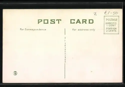 AK Kriegsschiff USS Michigan in Fahrt