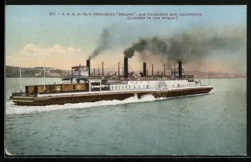 AK Ferryboat Solano, San Francisco Bay
