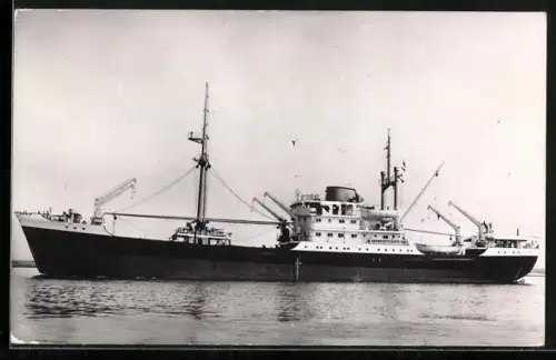 AK Handelsschiff Van Cloon auf See