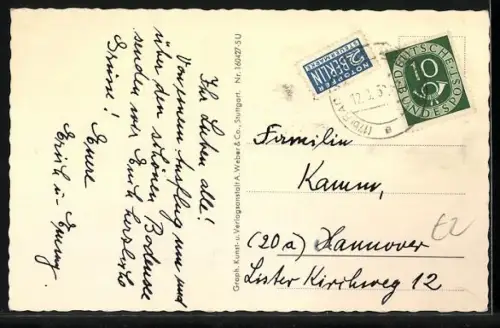 AK Bodensee-Dampfer Ravensburg in Fahrt