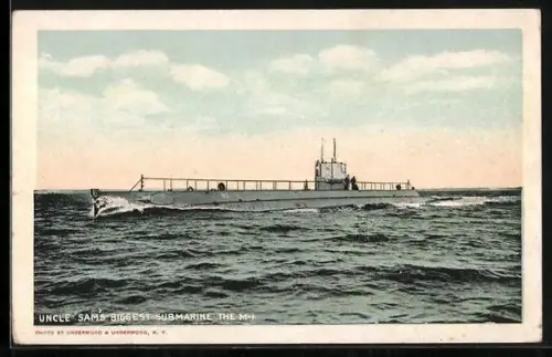 AK U-Boot M-I in Fahrt