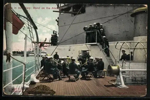 AK Kriegsschiff Alabama, Band