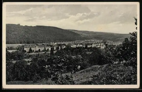 AK Pirna, Blick auf die Kaserne mit Hermann-Göring-Siedlung