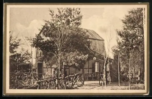 AK Greven i. W., Naturfreundehaus Hüttrup der Ortgruppe Münster i. W.