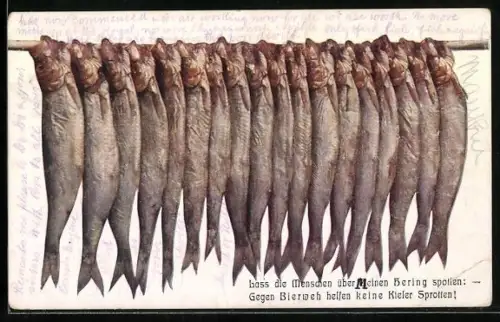 AK Lass die Menschen über meinen Hering spotten..., Trinkerhumor