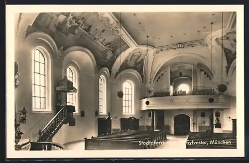 AK München, Stadtpfarrkirche St. Sylvester