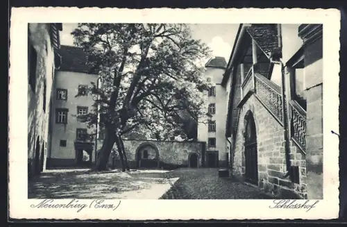 AK Neuenbürg /Enz, Schlosshof