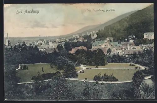 AK Bad Harzburg, Teilansicht vom Papenberg gesehen