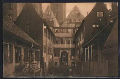 AK Alt-Hamburg, Hof Kraienkamp 26, Alter Hinterhof