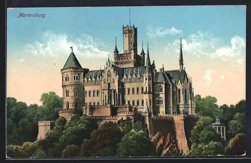 AK Nordstemmen, Blick zur Marienburg