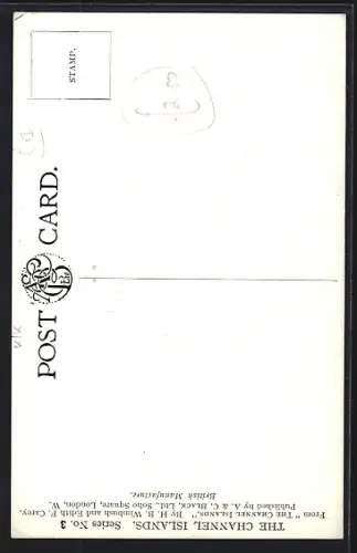 Künstler-AK St. Peter-Port /Guernsey, View from the Pool