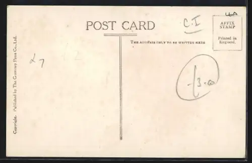 AK St. Helien /Guernsey, Panoramic View