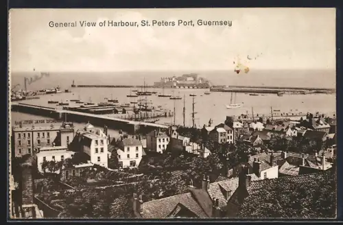 AK St. Peters Port /Guernsey, General View of Harbour