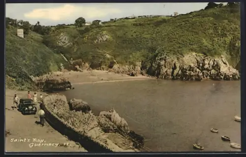 AK Saint`s Bay /Guernsey, Panoramic View
