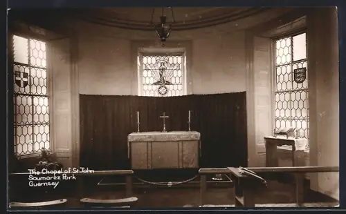 AK Guernsey, Saumarez Park, The Chapel of St. John, Interior