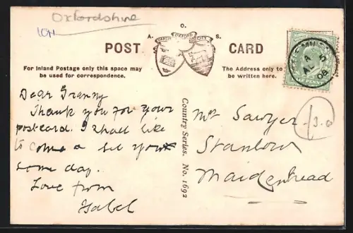 AK Little Milton, Manor House