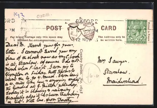 AK Little Milton, Haseley Road