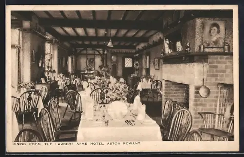 AK Aston Rowant, The Lambert Arms Hotel, Dining Room