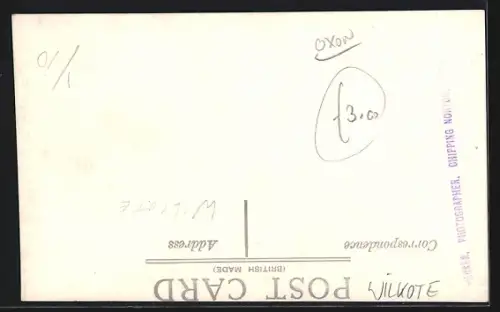 AK Wilcote, Wilcote Lodge