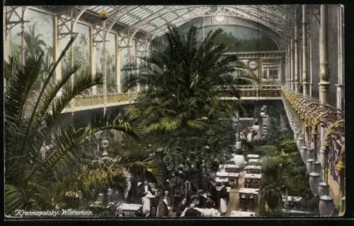 AK Amsterdam, Krasnapolsky, Wintertuin