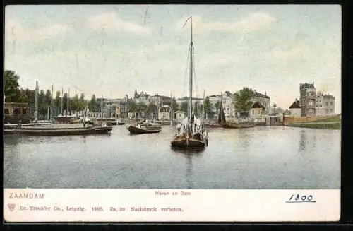 AK Zaandam, Haven en Dam