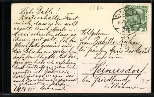 AK Wien, Gersthof, Pfarrkirche z. h. Leopold und Alseggerstrasse