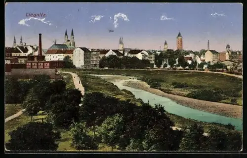 AK Liegnitz, Teilansicht