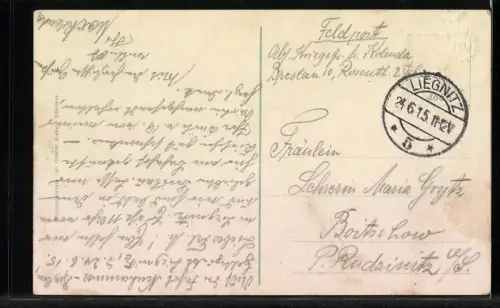 AK Liegnitz, Teilansicht