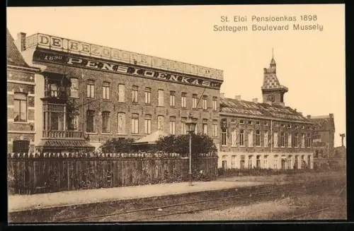 AK Sottegem, St. Eloi Pensioenkas 1898, Boulevard Mussely