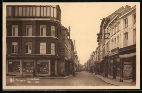 AK Sottegem, Rue Haute, Strassenpartie