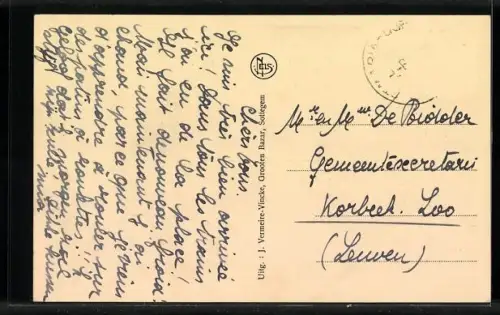 AK Sottegem, Rue Haute, Strassenpartie