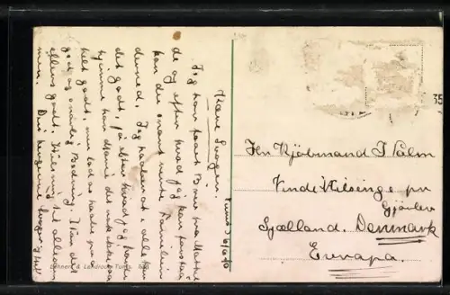 AK Tunis, Souk et tombeau de saint, Vermummte Frauen