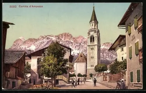 AK Cortina d`Ampezzo, Ortspartie