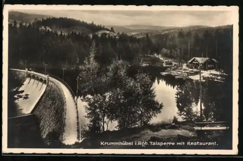 AK Krummhübel, Talsperre mit Restaurant