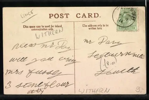 AK Withern, The Village Blacksmith