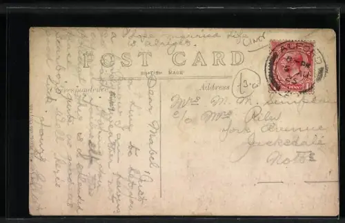 AK Trusthorpe, Ansicht von den Sand-Dünen aus, Burg, Windmühle