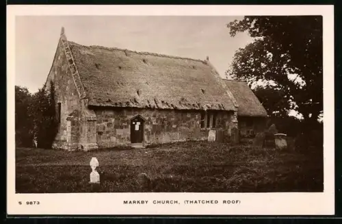 AK Markby, Church, Thatched Roof