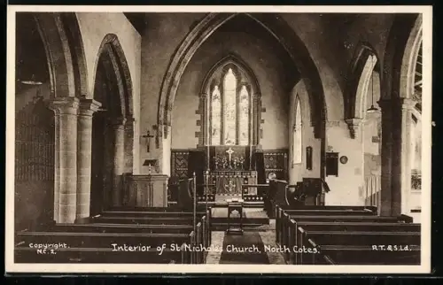 AK North Cotes, Interior of St Nicholes Church