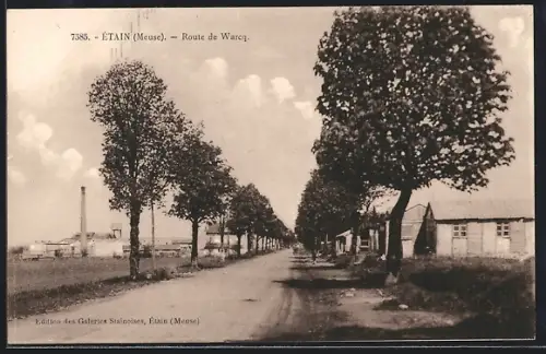 AK Étain /Meuse, Route de Warcq