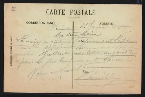 AK Récicourt, Vue generale