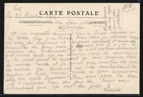 AK Le Neufour /Argonne, L`Eglise