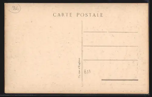 AK Montfaucon, Après le bombardement, Guerre 1914-1915