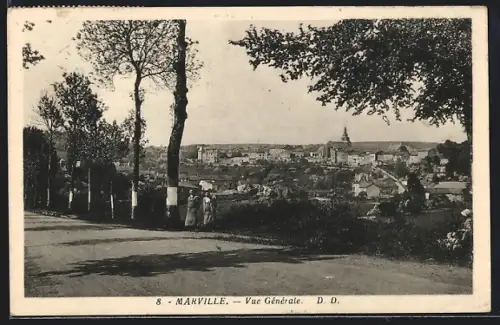 AK Marville, Vue Generale